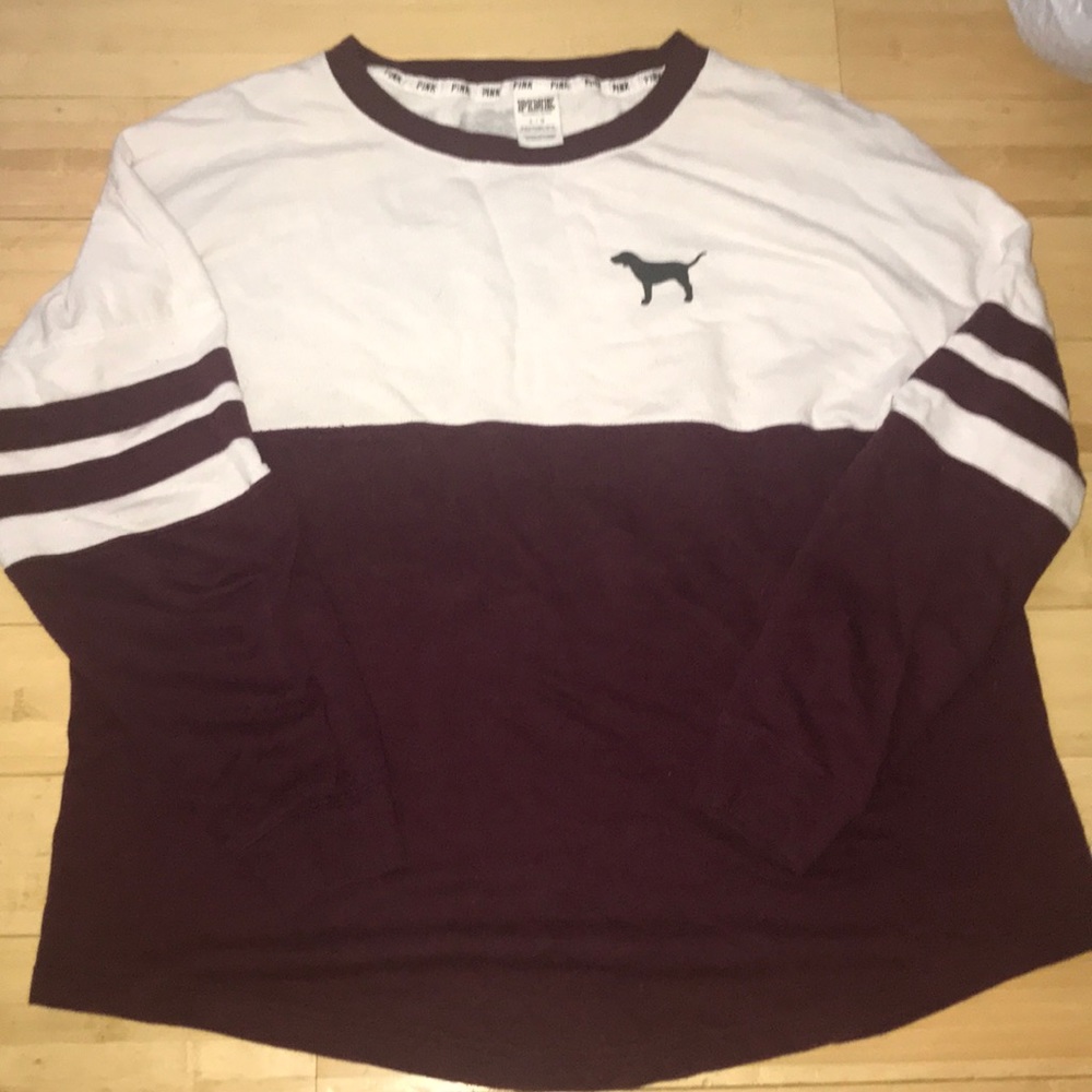 PINK crew neck sweatshirt